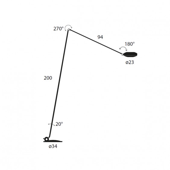 Lumina Elle floor lamp - Agof Store