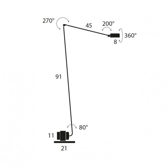 Lumina Daphine Classic floor lamp - Agof Store