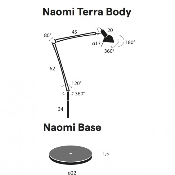 Lumina Naomi floor lamp - Agof Store