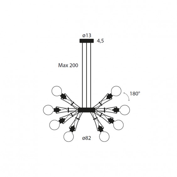 Lumina Matrix Otto pendant lamp - Agof Store