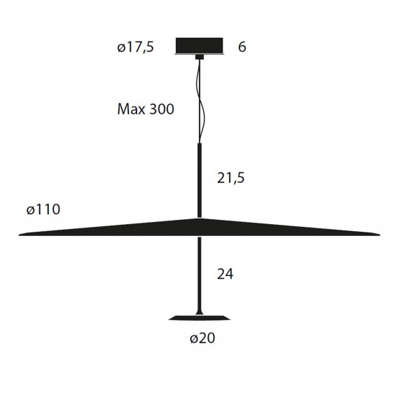 Lumina Dot 1100 Pendelleuchte - Agof Store