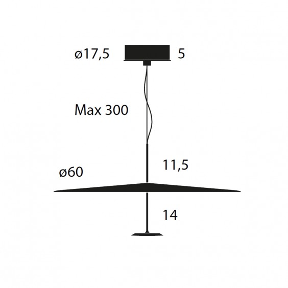 Dot 600 Lampada a sospensione Lumina - Agof Store