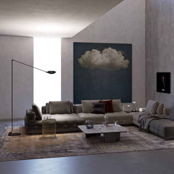 Elle Led Lampada da terra Lumina - Agof Store