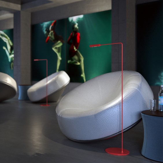 Lumina Flo Lounge floor lamp - Agof Store