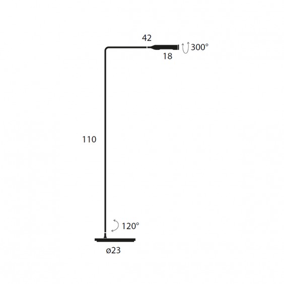 Lumina Flo Floor floor lamp - Agof Store