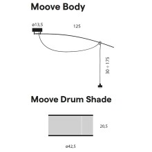 Lumina Moove pendant lamp - Agof Store Lumina Moove pendant lamp - Agof Store