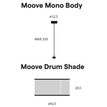 Lumina Moove Mono pendant lamp - Agof Store Lumina Moove Mono pendant lamp - Agof Store