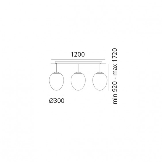 Artemide Stellar Nebula Cluster Linear pendant lamp - Agof Store