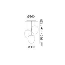 Artemide Stellar Nebula Cluster Circular pendant lamp - Agof Store