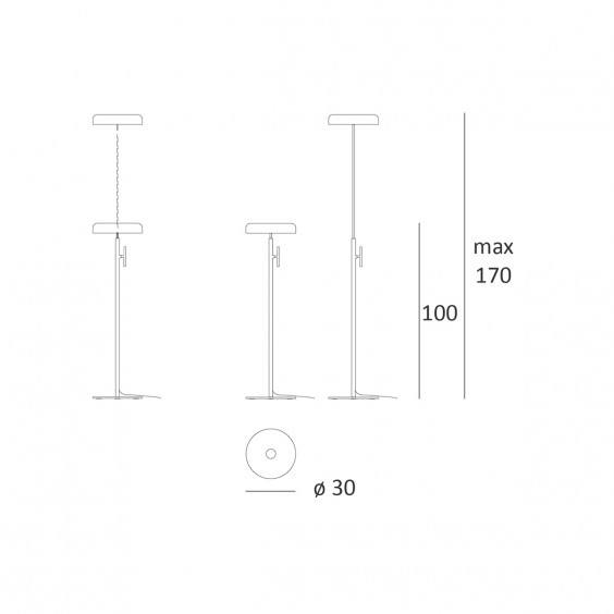 Lumen Center Zero floor lamp - Agof Store
