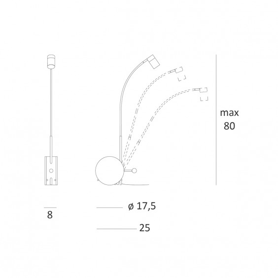 Lumen Center Chiocciola 02 table lamp - Agof Store