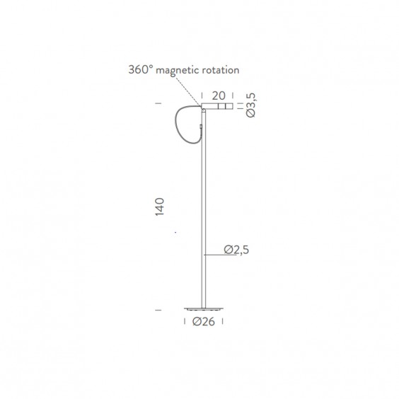 Nemo Type floor lamp - Agof Store