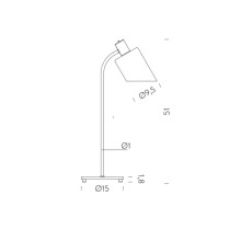 Lampe de Bureau Lampada da tavolo Nemo - Agof Store