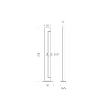 Nemo Ara Led floor lamp - Agof Store