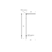 Nemo Untitled Mini Linear wall lamp - Agof Store