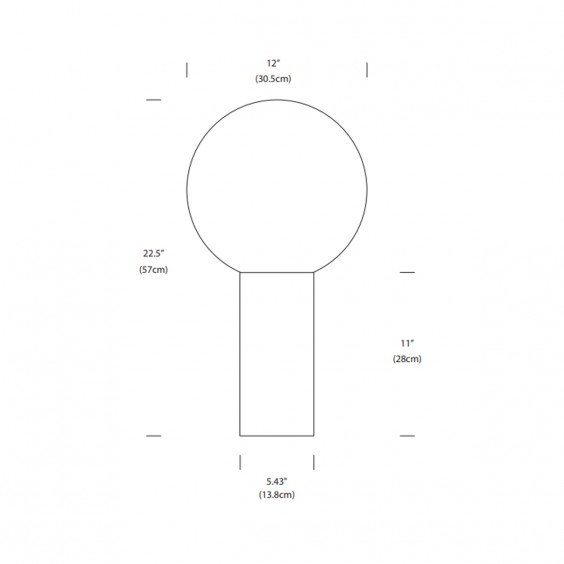 Pablo Pilar table lamp - Agof Store