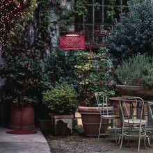 Twiggy Grid Outdoor Lampada da terra Foscarini - Agof Store