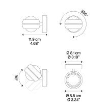 Lodes Nautilus Mini wall lamp - Agof Store Lodes Nautilus Mini wall lamp - Agof Store