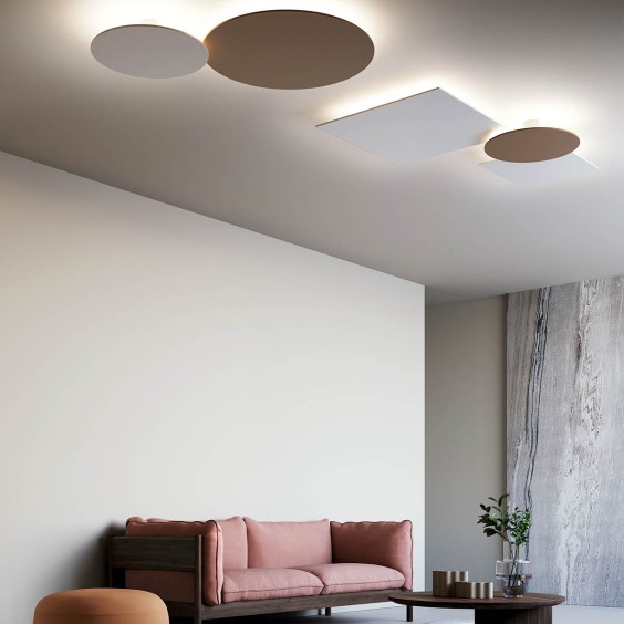 Lodes Puzzle Mega Round Large wall ceiling lamp - Agof Store