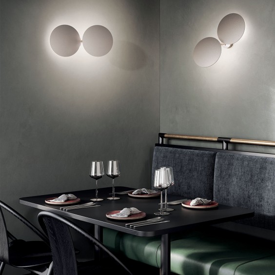 Lodes Puzzle Round Double wall ceiling lamp - Agof Store