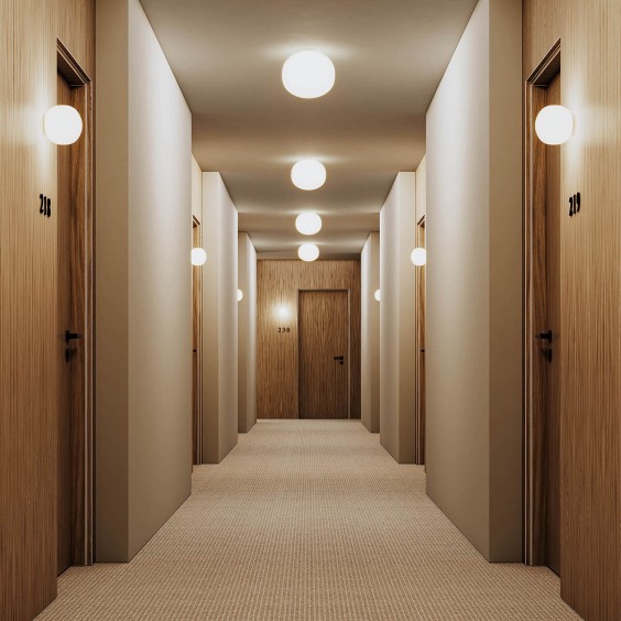 Volum 22 Lampada da parete soffitto Lodes - Agof Store