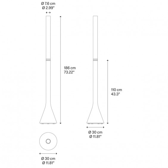 Lodes Croma floor lamp - Agof Store