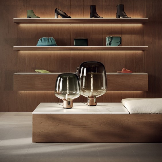 Flar Medium Lampada da terra tavolo Lodes - Agof Store
