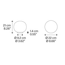 Lodes Volum 22 table lamp - Agof Store