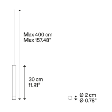 Lodes A-Tube Nano Small Pendelleuchte - Agof Store