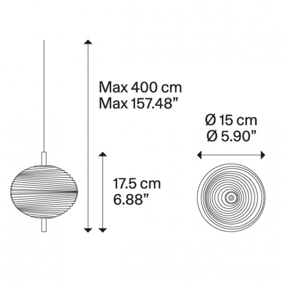 Jefferson Mini Lampada a sospensione Lodes - Agof Store