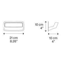 Aile Lampada da parete Lodes - Agof Store