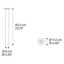 Lodes A-Tube Medium wall ceiling lamp - Agof Store Lodes A-Tube Medium wall ceiling lamp - Agof Store