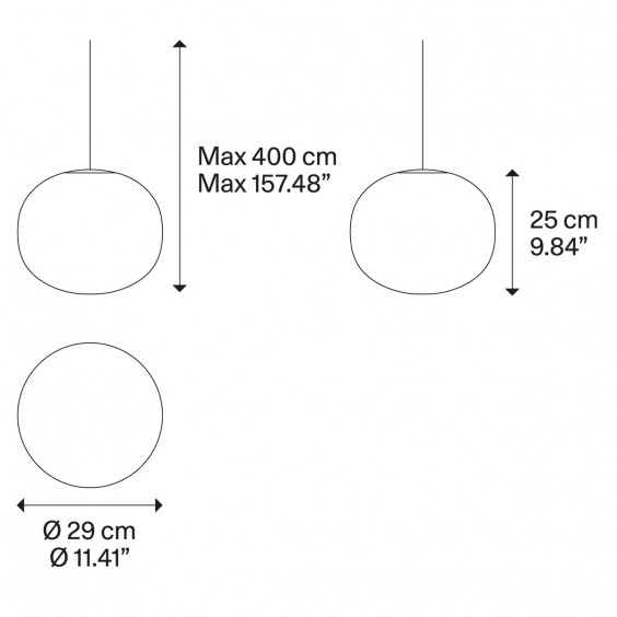 Lodes Volum 29 pendant lamp - Agof Store