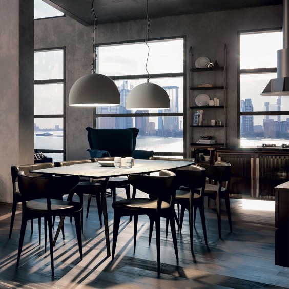 Urban Concrete 80 Lampada a sospensione Diesel with Lodes - Agof Store