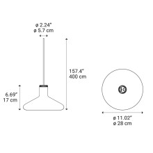 Diesel with Lodes Flask B pendant lamp - Agof Store Diesel with Lodes Flask B pendant lamp - Agof Store