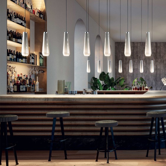 Diesel with Lodes Glass Drop pendant lamp - Agof Store