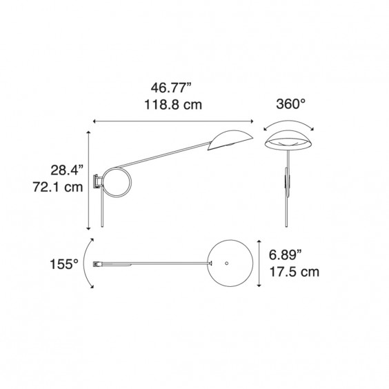 Diesel with Lodes Spring Medium wall lamp - Agof Store