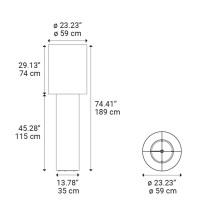 Diesel with Lodes Pipe Large floor lamp - Agof Store