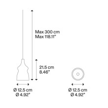 Lodes Nostalgia Small pendant lamp - Agof Store