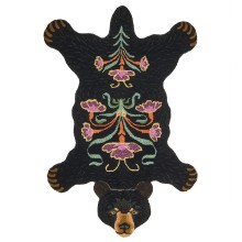 Doing Goods Orso Nero Blooming grande Tappeto 143x97 cm - Agof Store Doing Goods Orso Nero Blooming grande Tappeto 143x97 cm - Agof Store