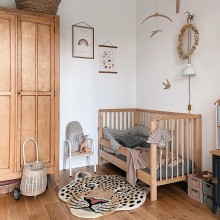 Doing Goods testa di Leopardo Himani grande Tappeto Ø105 cm - Agof Store