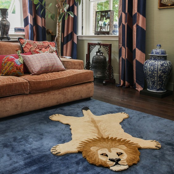Doing Goods Moody Lion Large Rug 155x97 cm - Agof Store