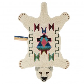 Doing Goods Kasbah Polar Bear Large Rug 152x95 cm - Agof Store