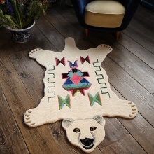 Doing Goods Kasbah Eisbär Groß Teppich 152x95 cm - Agof Store
