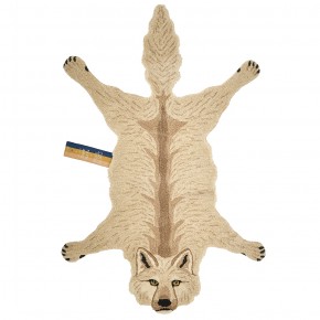 Doing Goods Woozy Wolf Groß Teppich 163x110 cm - Agof Store