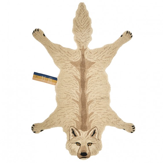 Doing Goods Woozy Wolf Groß Teppich 163x110 cm - Agof Store
