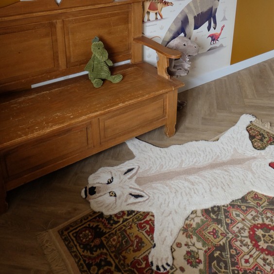 Doing Goods Woozy Wolf Large rug - Agof Store