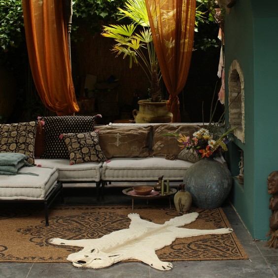 Doing Goods Woozy Wolf Large rug - Agof Store