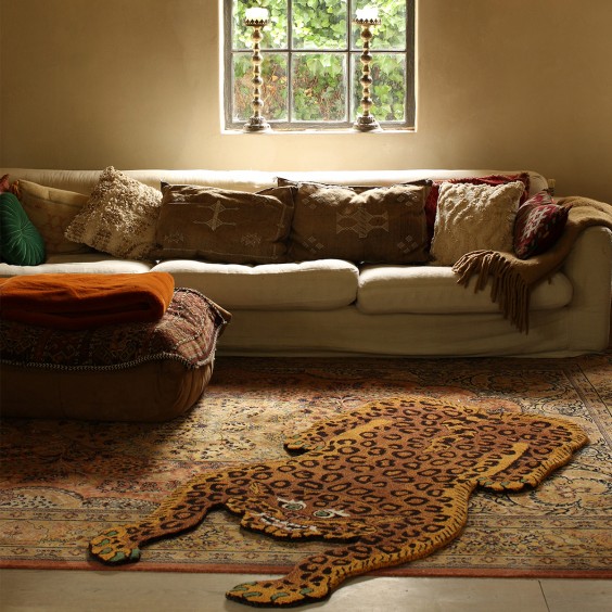 Doing Goods Heritage Tatsu Leopard Teppich - Agof Store