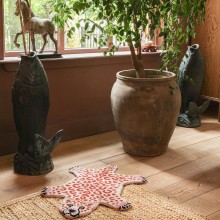 Doing Goods Pinky Leopard Small Rug 92x63 cm - Agof Store